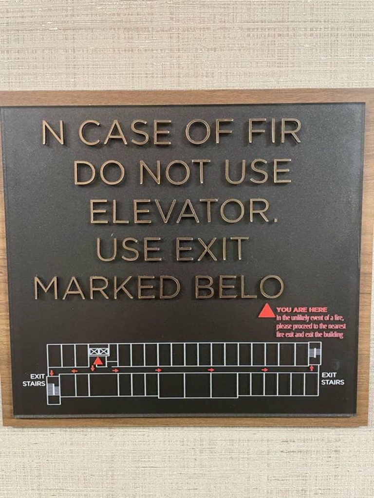 Just piss poor on taking care of shit.