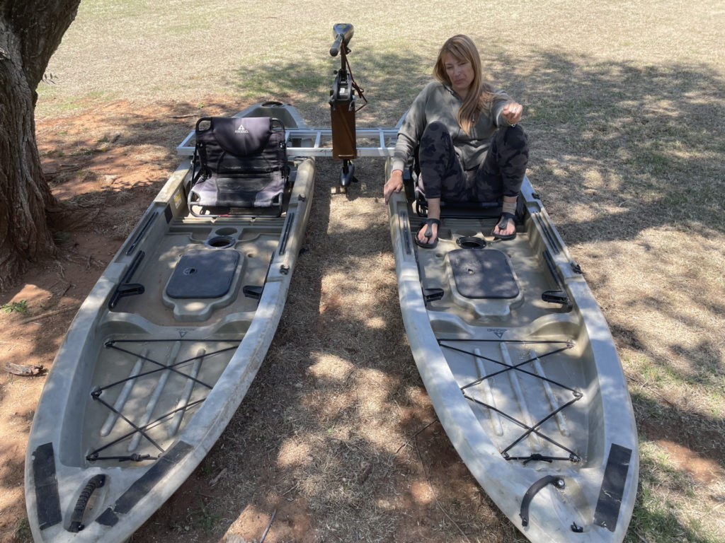 The beginnings of the 12ft Kayakamaran