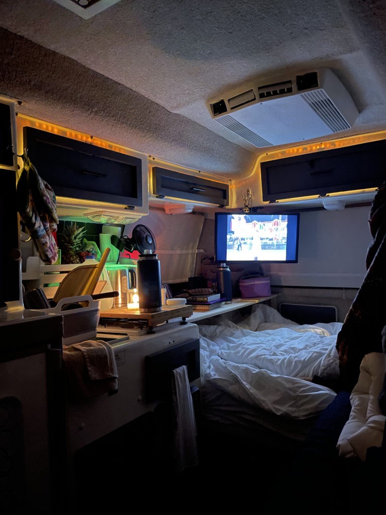 Getting ready for night night time.