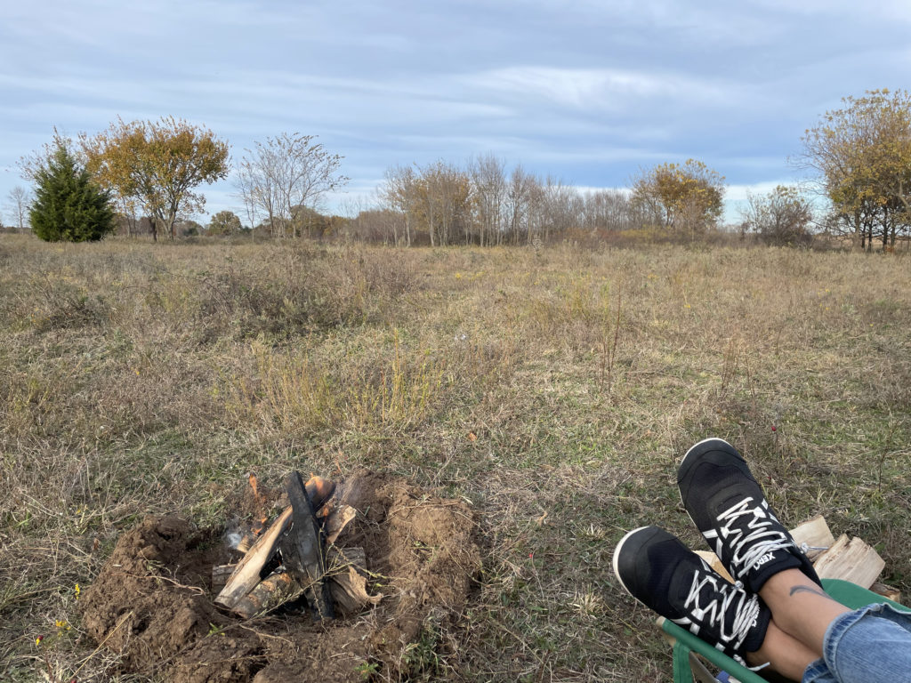 With hipcamp, we were able to get out in the middle nowhere