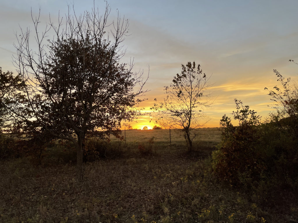 Elmore, OK Sunset