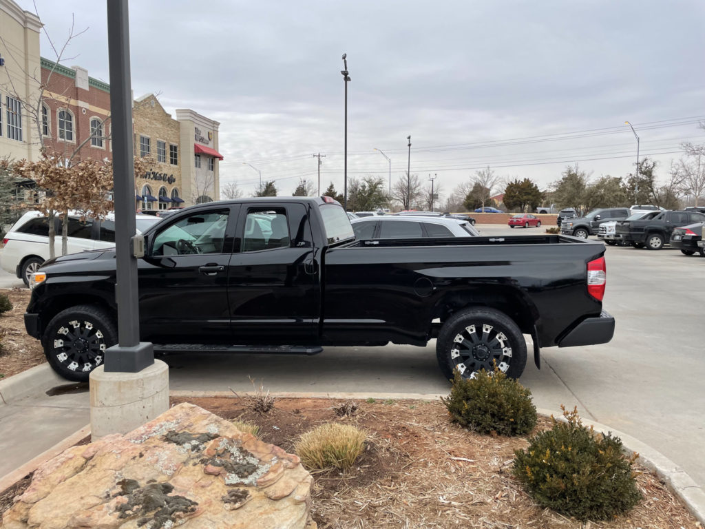 Checking out the new beauty