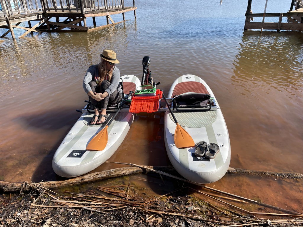 Corrie ready for first run ever on Lake Hiawassee, OK