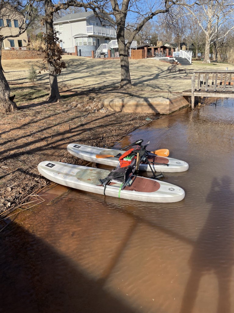 Trial runs with my good friends at Lake Hiawasee, OK